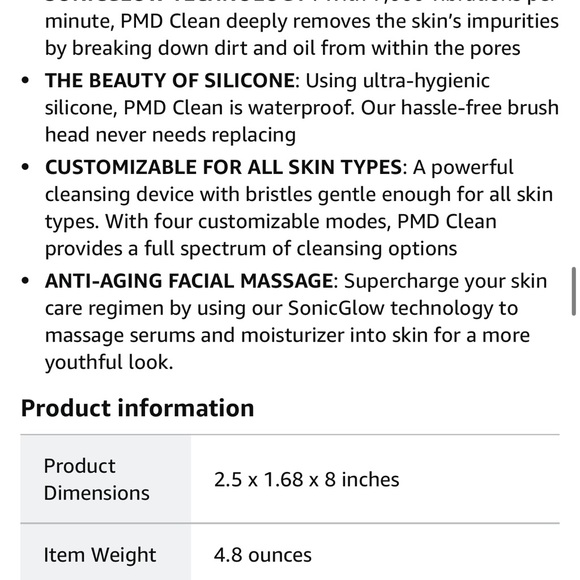Pms clean smart facial cleansing device - Picture 9 of 10